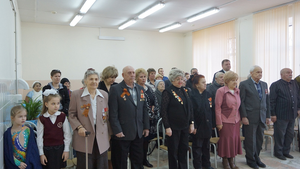 Поздравили ветеранов с заслуженными медалями