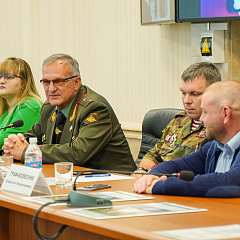 Встреча  студентов с героями в рамках проекта «Я ГОРЖУСЬ ГЕРОЯМИ»