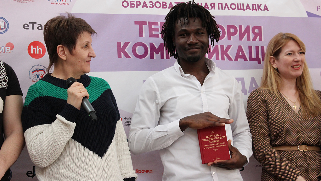 Наши студенты на Территории коммуникаций