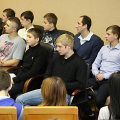 Встреча ректора и иностранных студентов
