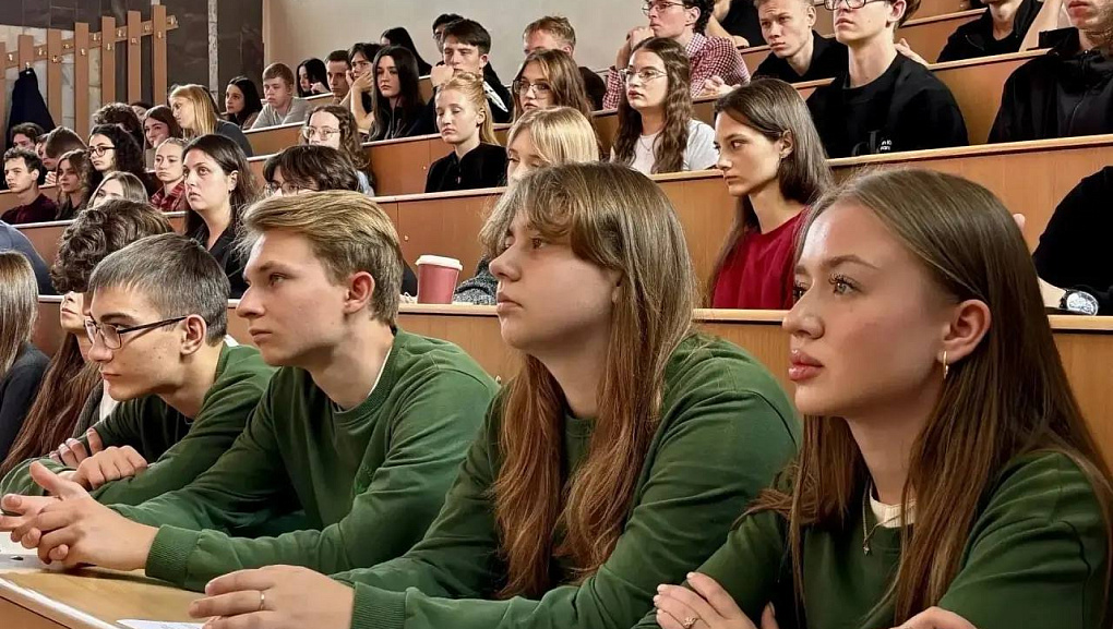Патриотическая встреча в КУБГАУ