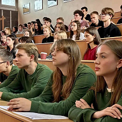 Патриотическая встреча в КУБГАУ