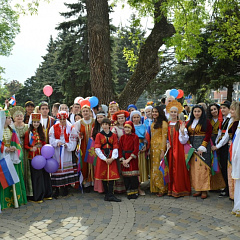 May-Day parade in Krasnodar