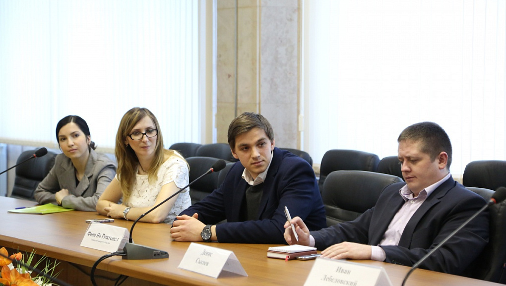 Meeting “Education without borders” with international trainees and young journalists of university