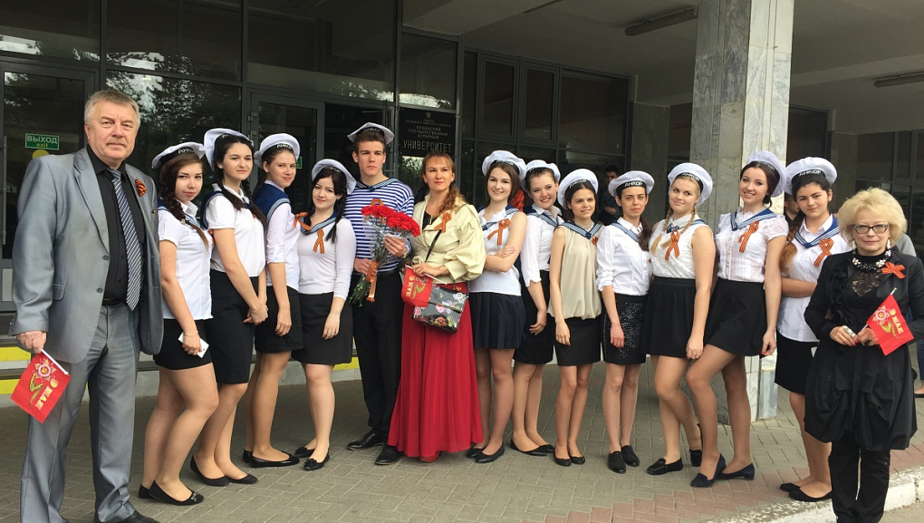 В память о Победе: парад студентов юрфака