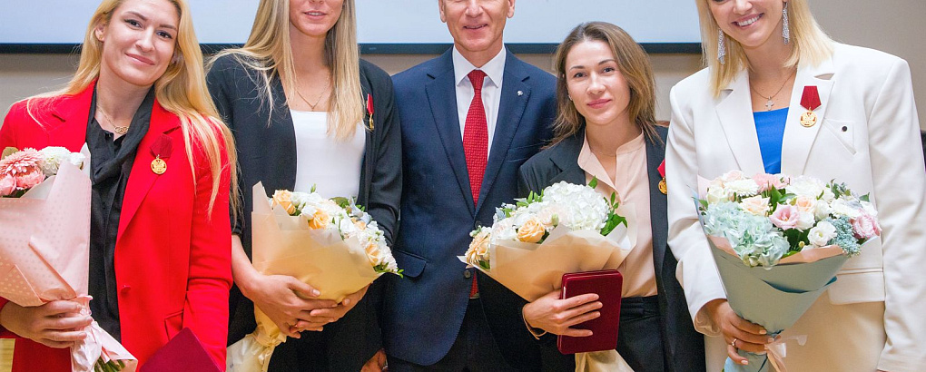 Выпускница юридического факультета КубГАУ получила медаль ордена за Заслуги перед Отечеством I степени!