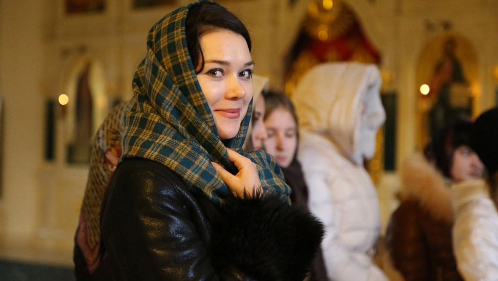 Студенты нашего вуза посетили храм Рождества Христова 