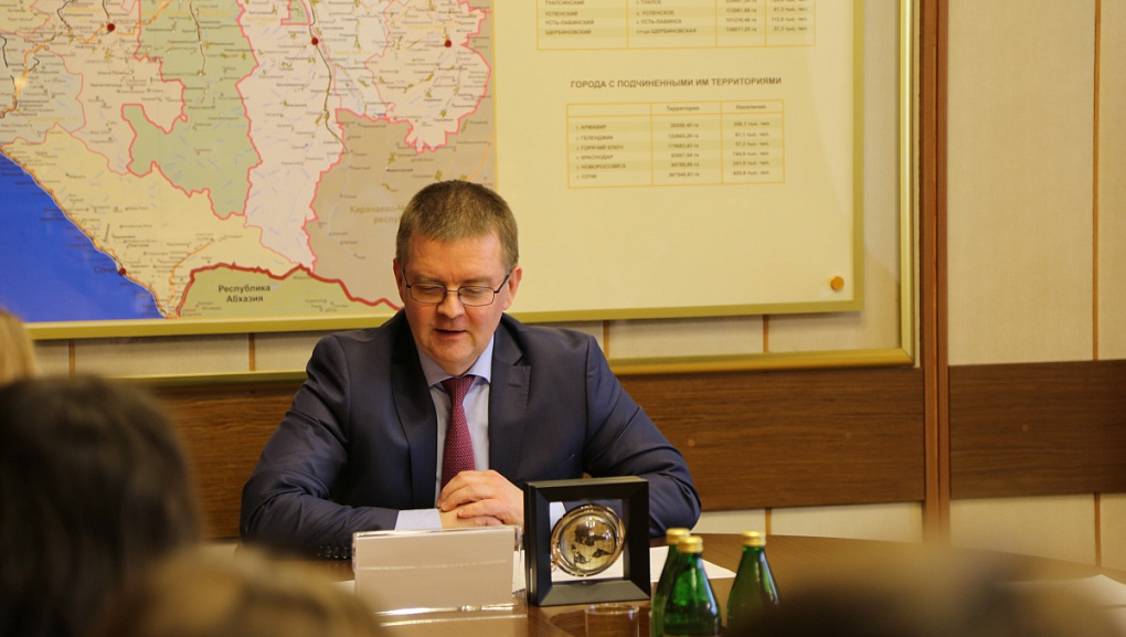 Лидеры студенческого движения встретились с ректором КубГАУ