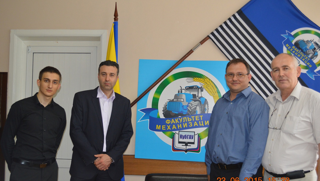 Фирма Intertrade Connecn в гостях у факультета механизации