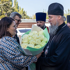 Чин закладки камня храма святой мученицы Татианы при Кубанском ГАУ
