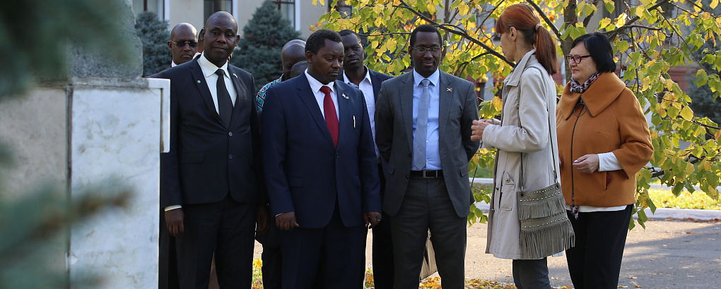 The delegation from Burundi visited Kuban SAU