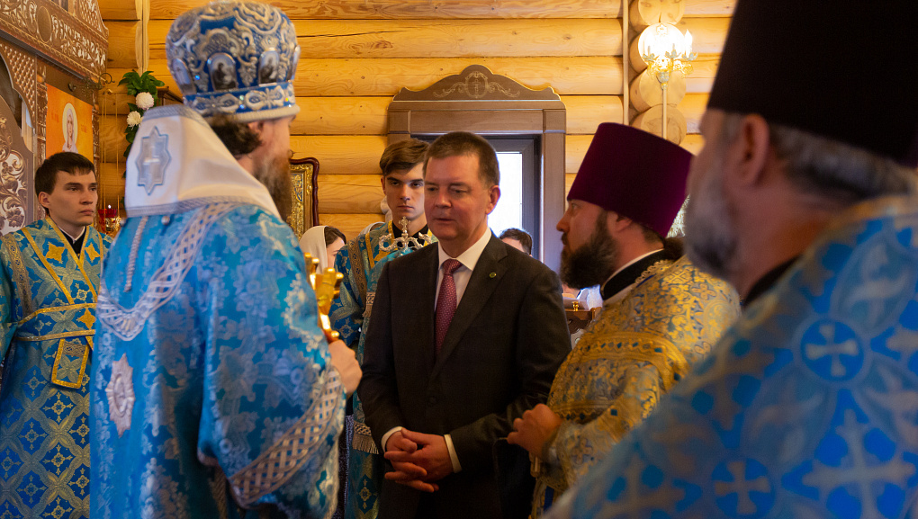 Престольный праздник храма при вузе