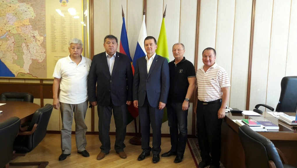 Делегация из Киргизской Республики