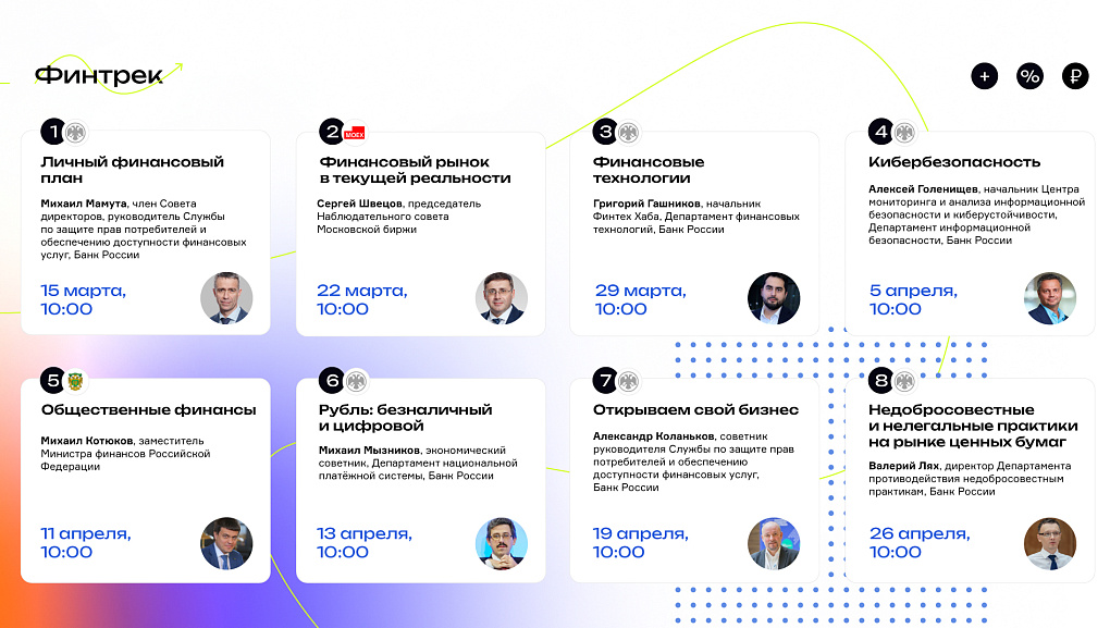 Повышаем финансовую грамотность вместе с ведущими  специалистами Банка России   