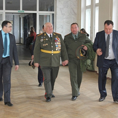 Встреча студентов КубГАУ с главным военным инспектором Минобороны РФ