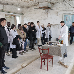 Студенты КУБГАУ изучили методологию научных опытов в Краснодарском научном центре по зоотехнии и ветеринарии