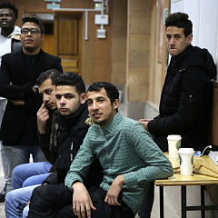 New Year Celebration with Pre-university Courses Attendees