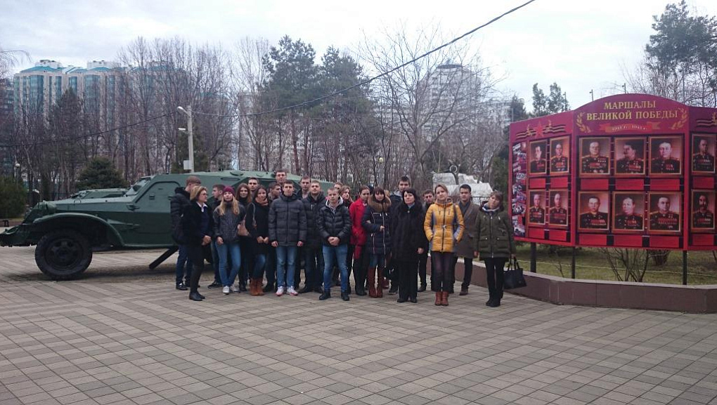 Экскурсия в музей боевой техники