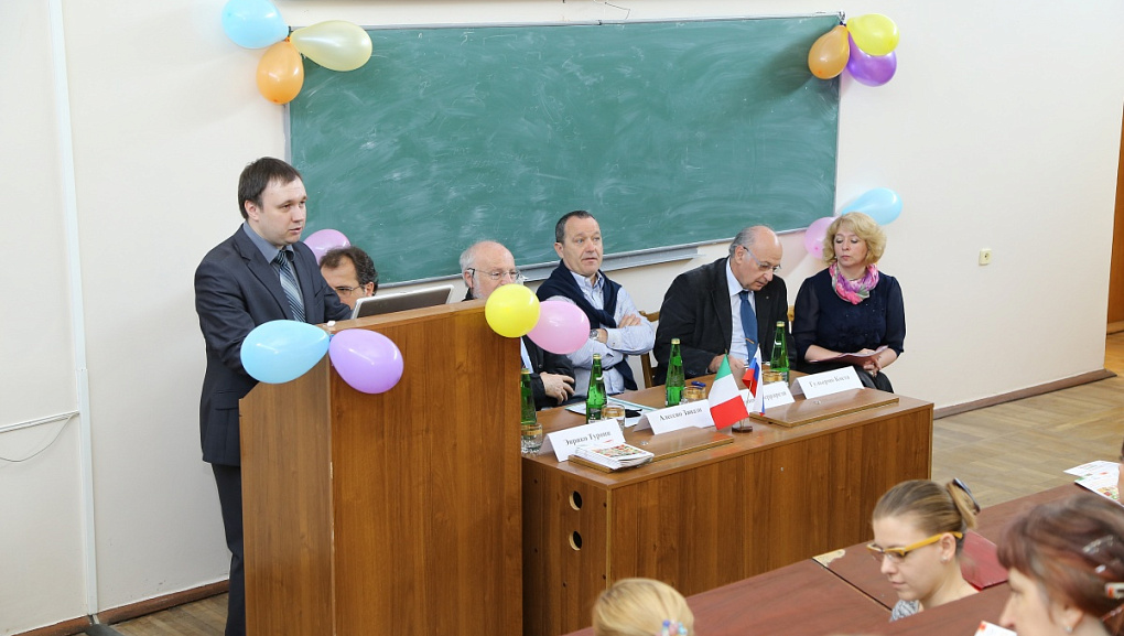Italian scientists visiting KubSAU
