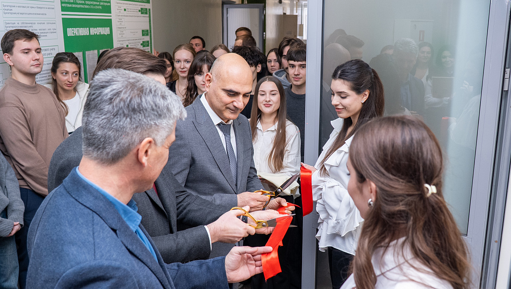 Новая современная аудитория для студентов КубГАУ