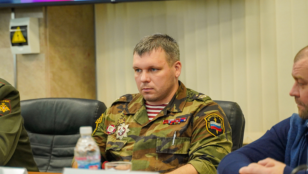 Встреча  студентов с героями в рамках проекта «Я ГОРЖУСЬ ГЕРОЯМИ»
