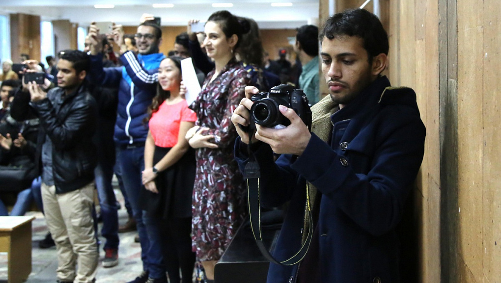New Year Celebration with Pre-university Courses Attendees