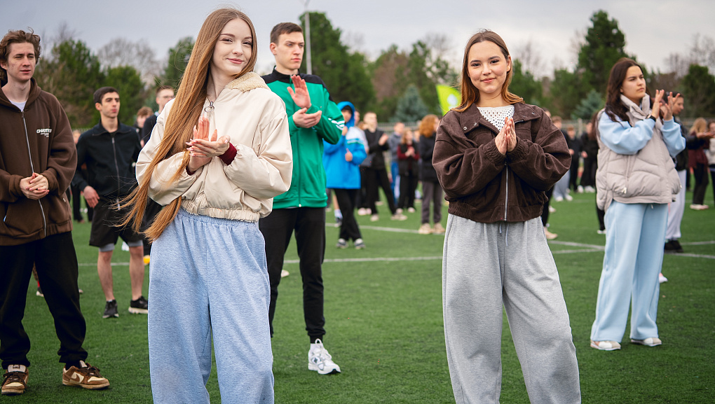 Зарядка с чемпионами