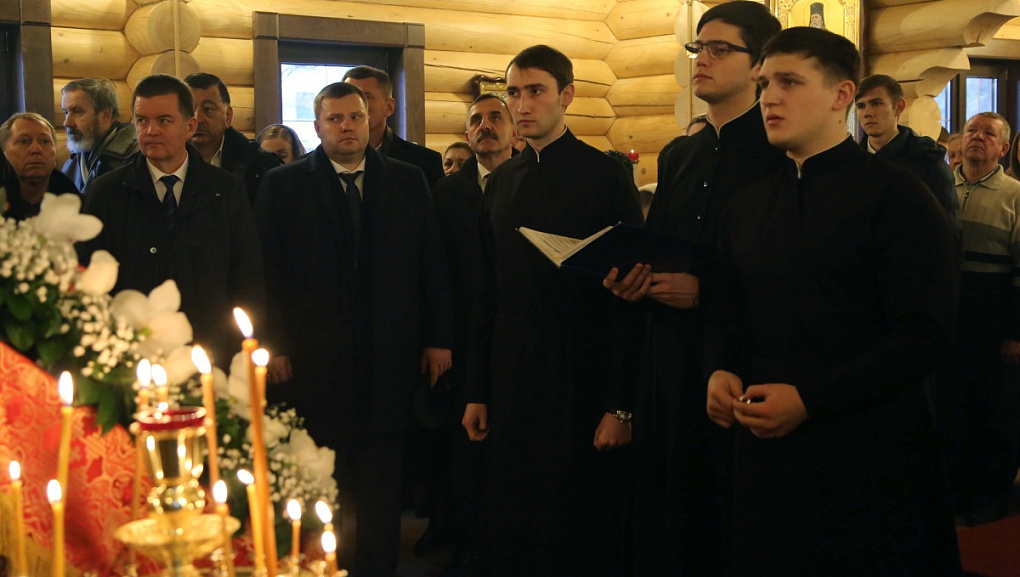 В храме при вузе состоялось богослужение