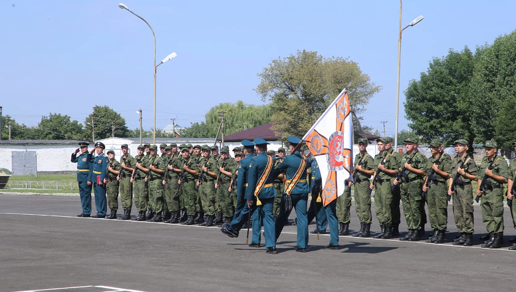 Курсанты военного института дали присягу