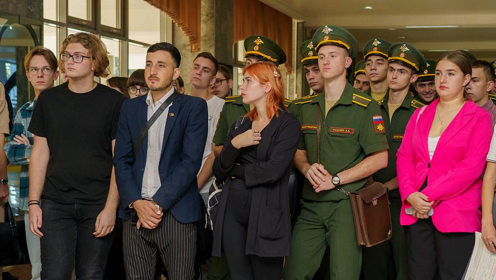 Военно-патриотическое воспитание молодежи в КубГАУ