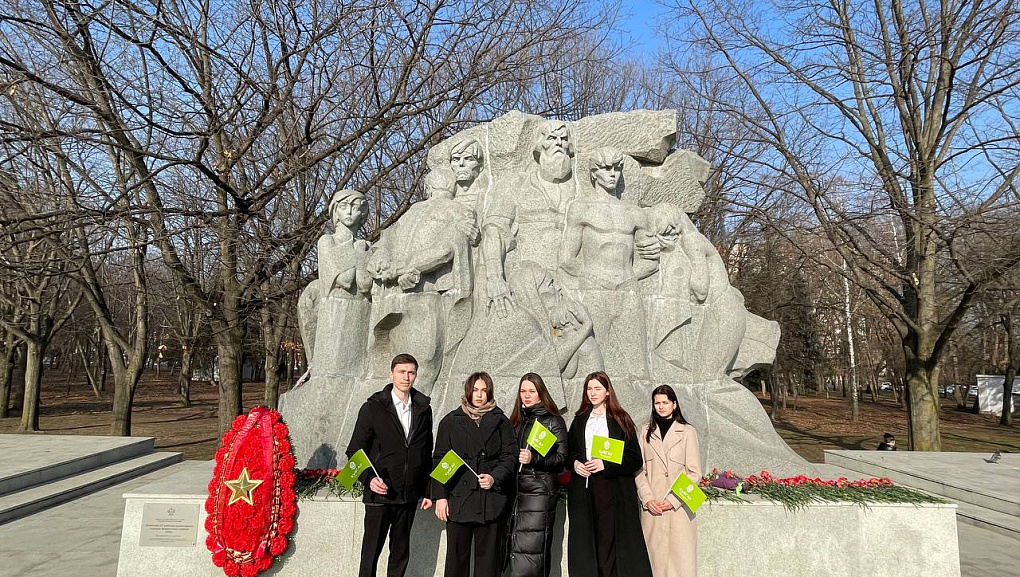 Студенты КубГАУ почтили память жертв Холокоста