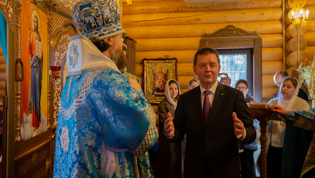 Престольный праздник храма при вузе