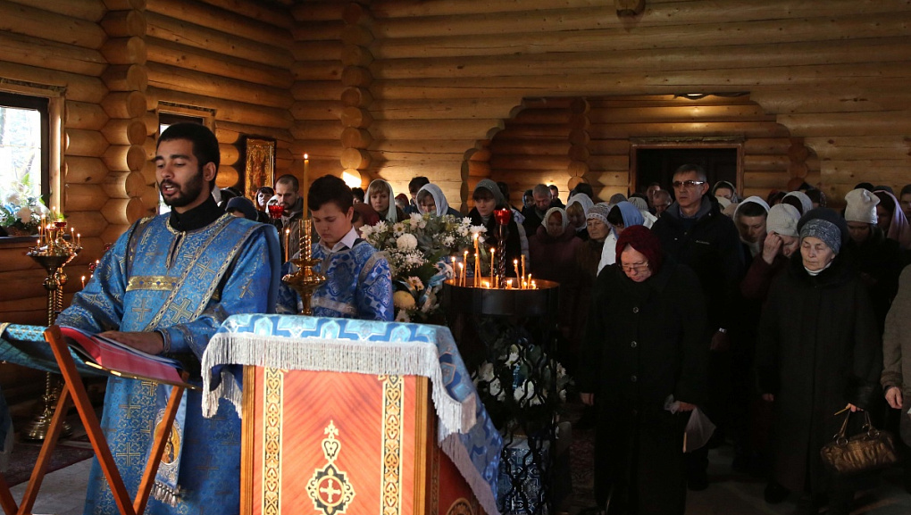 Первая литургия в храме при Кубанском ГАУ