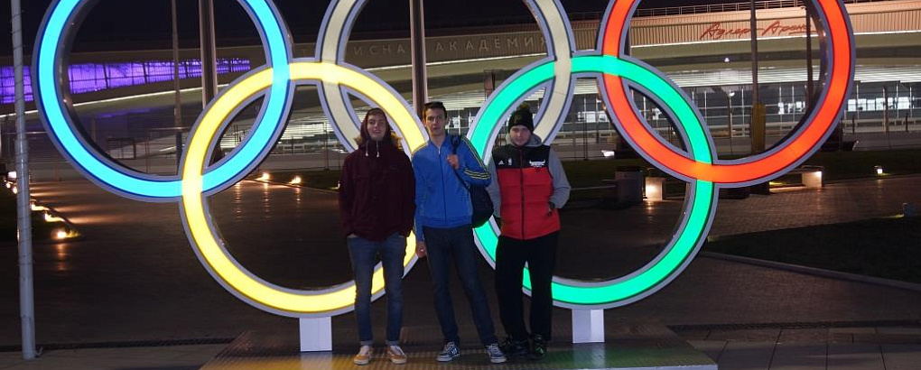 Наши волонтеры на Кубке мира по бобслею