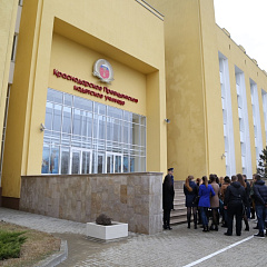 Студенты в гостях у кадетов