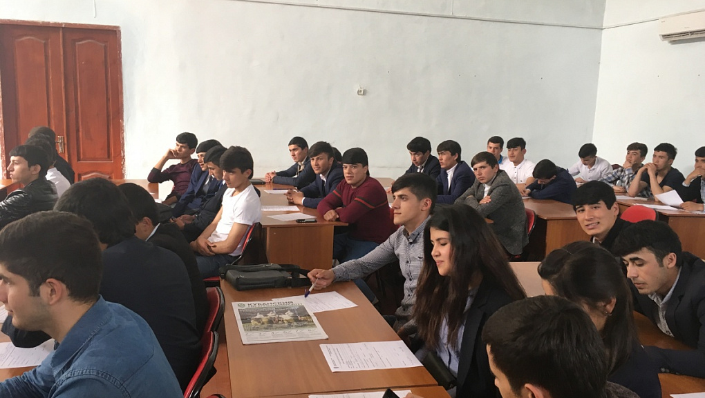 Профориентация в Таджикистане!