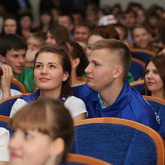 Смотр трудовых отрядов