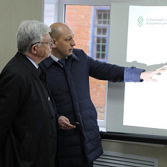 Глава Краснодара оценил темпы развития учхоза «Краснодарское»