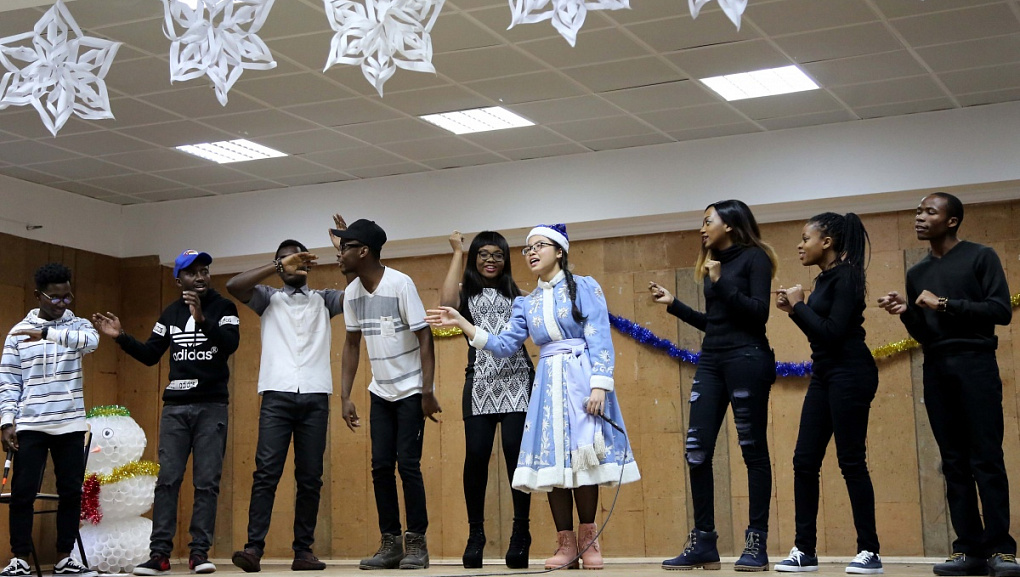 New Year Celebration with Pre-university Courses Attendees