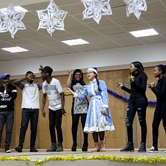 New Year Celebration with Pre-university Courses Attendees