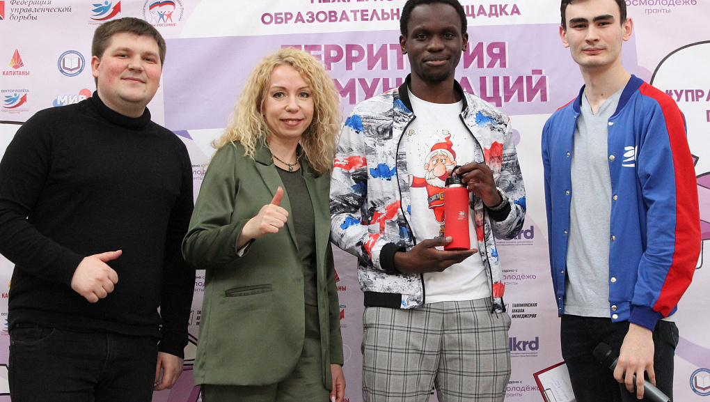 Наши студенты на Территории коммуникаций