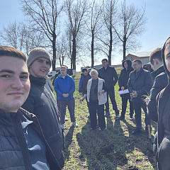 Магистранты Кубанского ГАУ изучили передовые агротехнологии 