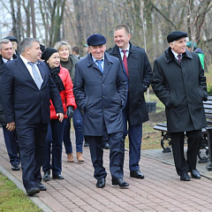 Открытие Аллеи Законодательного собрания Краснодарского края
