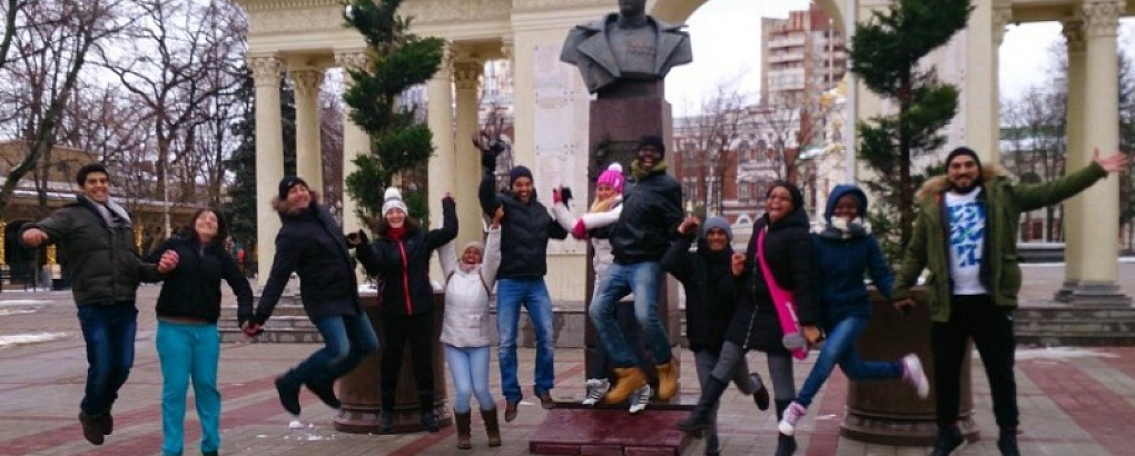 Новогодняя феерия для иностранных студентов