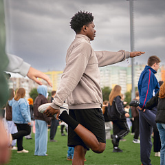 Зарядка с чемпионами