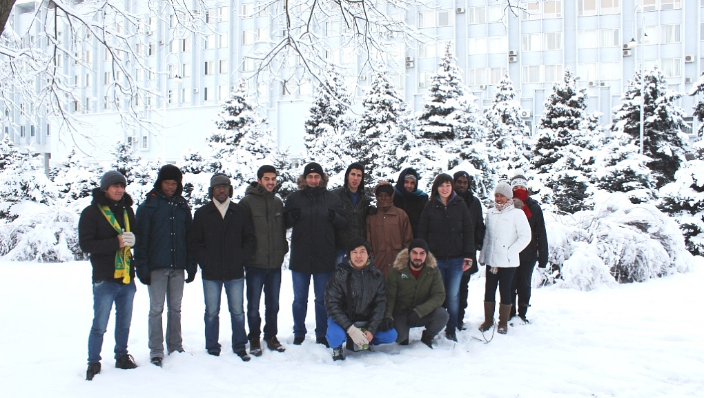 Новогодняя феерия для иностранных студентов