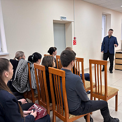 Студенты КубГАУ посетили администрацию Калининского сельского округа муниципального образования город Краснодар