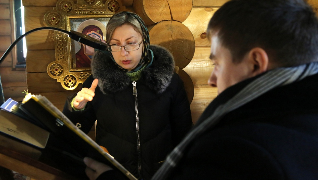 Первая литургия в храме при Кубанском ГАУ